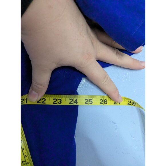 Affinity Apparel Blue Short-Sleeve Shirt Sz 22 Mens Polyester Cotton Greyhound - Picture 14 of 15